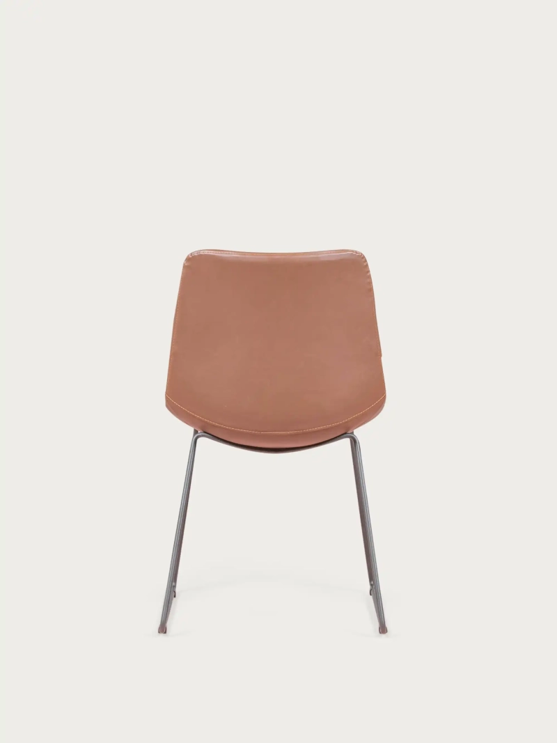 Silla industrial vintage tapizada en Polipiel - City FurnMod - 18