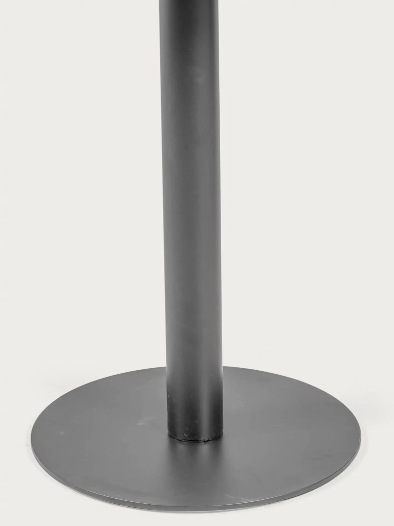 Mesa alta redonada de acero de 76cm de altura - Brandon FurnMod - 1