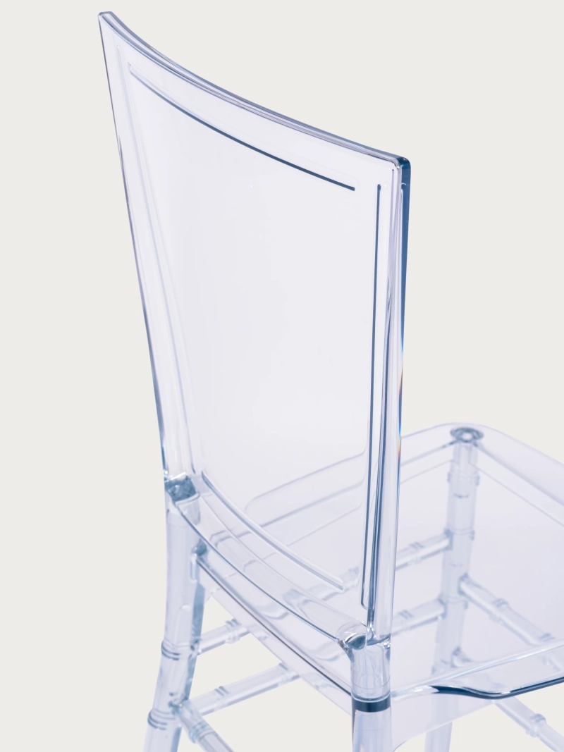 Průhledná designová židle z polykarbonátu - Ghost FurnMod - 8