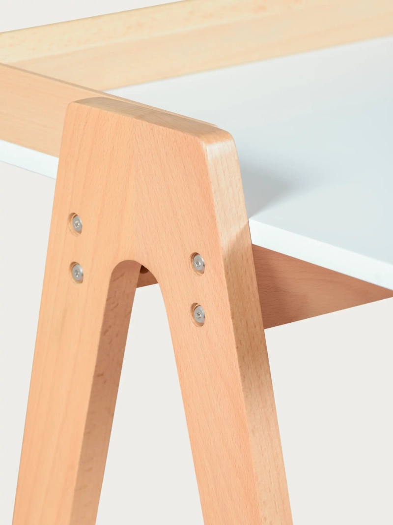 Minimalistisch eikenhouten bureau - Pop FurnMod - 1