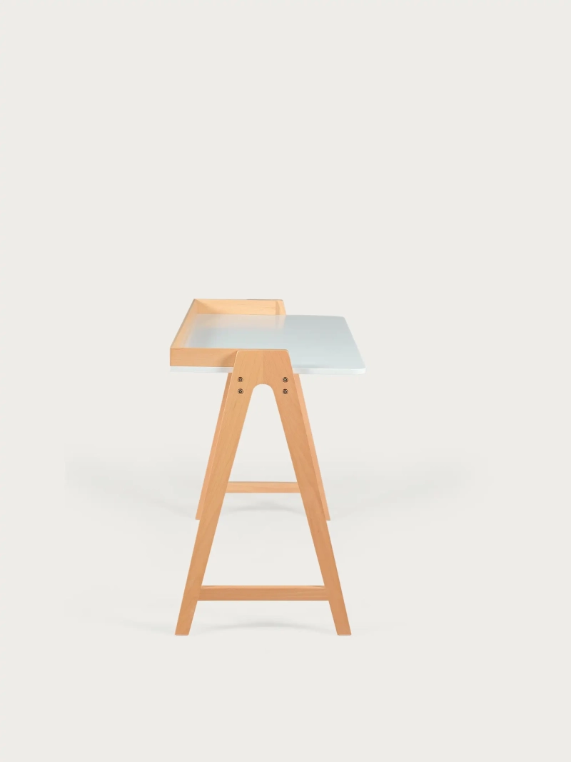 Minimalistinen tammipuinen työpöytä - Pop FurnMod - 1