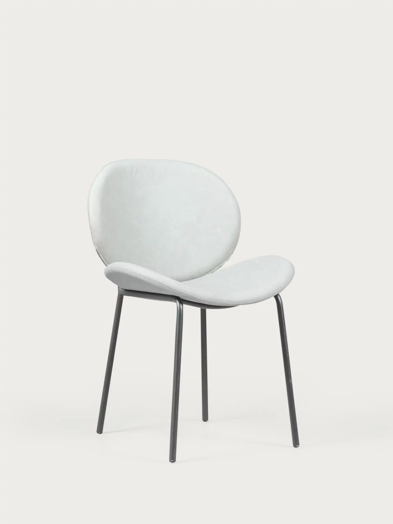 Retro-tuoli verhoiltu antiikkisella keinonahalla - Slice FurnMod - 9