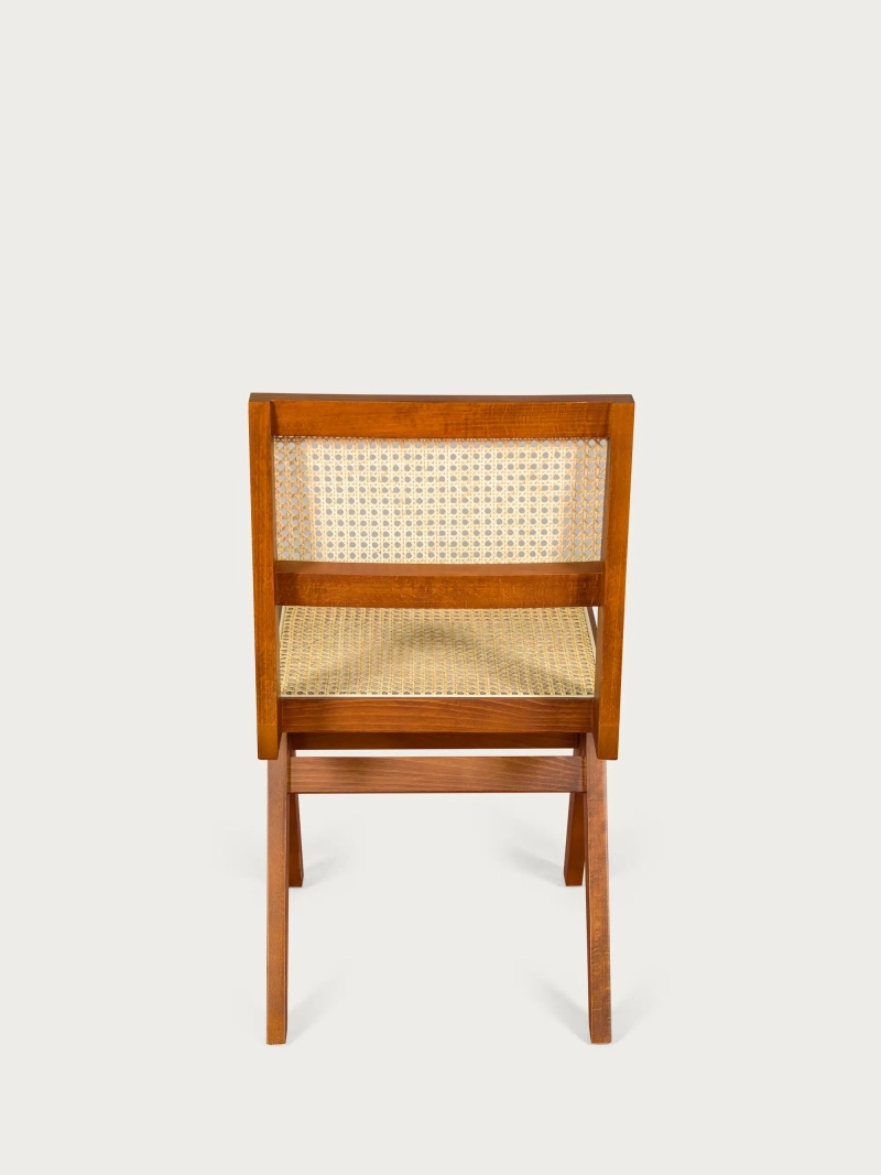 Classic chair in natural rattan and ash wood - Compass FurnMod - 25