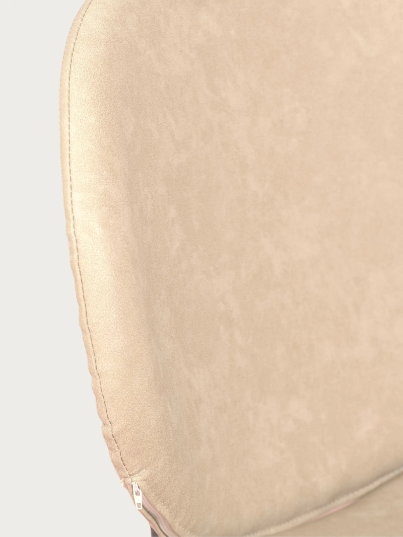 Retro kreslo čalúnené starožitnou koženkou - Slice FurnMod - 5