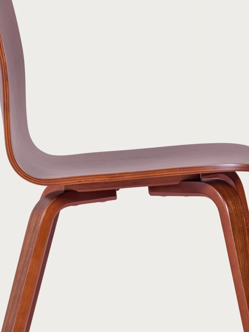 Nordic designstol i valnötsträ - Hut FurnMod - 1