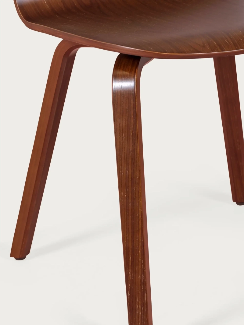Nordic chaise design en bois de noyer - Hut FurnMod - 6