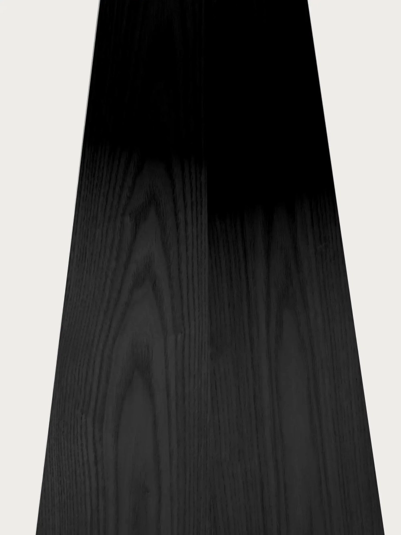 Stół do jadalni z centralną podstawą z drewna jesionowego (100 cm) - Nest FurnMod - 8