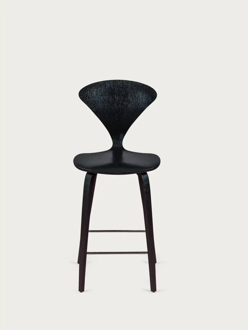 Taburete de cocina escandinavo de madera curvada (65cm) - Cherner FurnMod - 14
