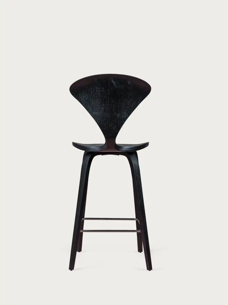 Skandinavisk køkkenskammel i buet træ (65 cm) - Cherner FurnMod - 17