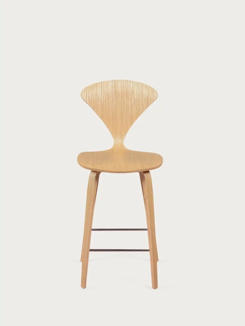 Sgabello da cucina scandinavo in legno curvato (65 cm) - Cherner FurnMod - 7