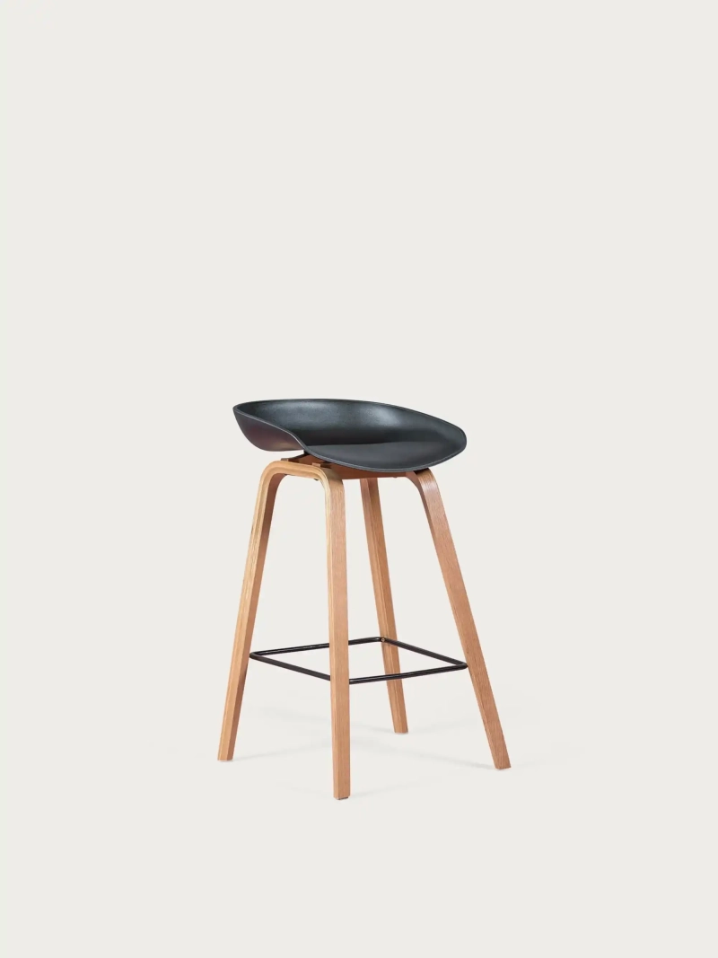stool comforter with beech wood legs (63cm) - Daxer FurnMod - 8