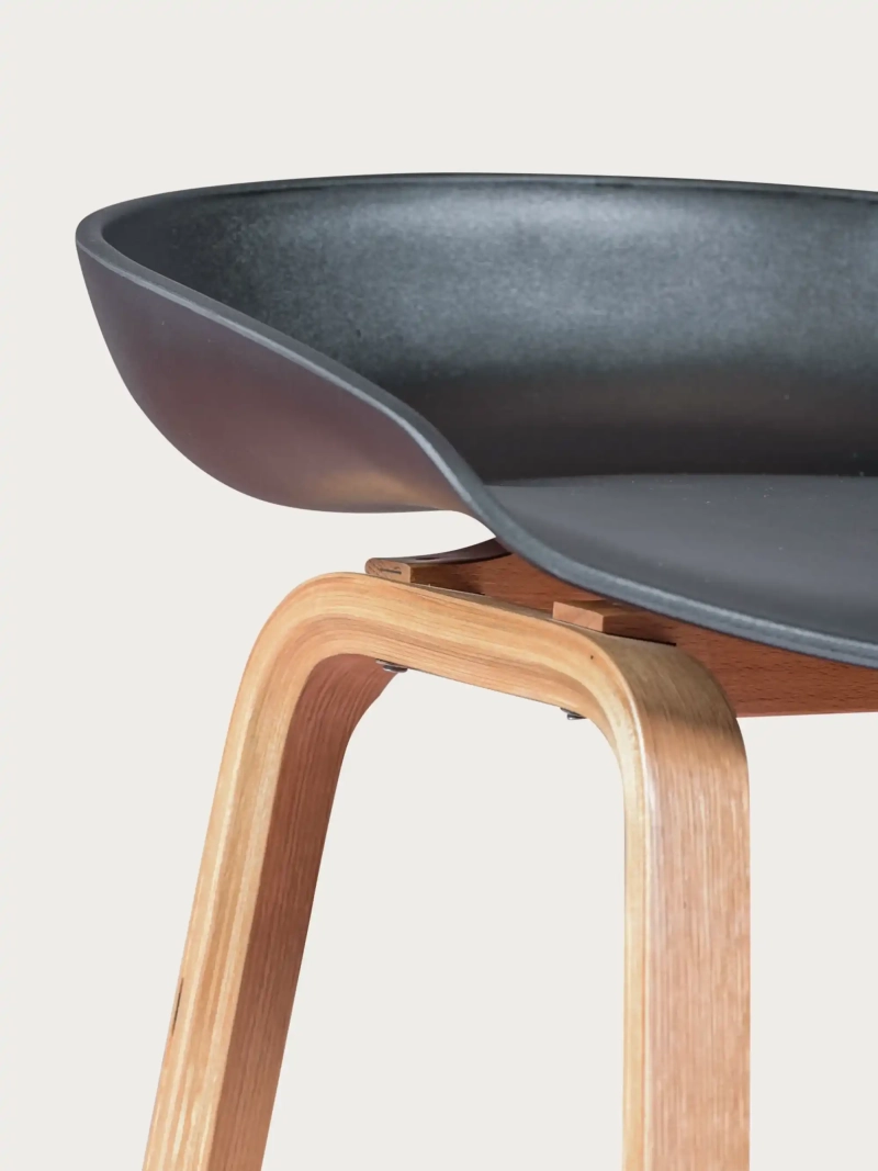 stool comforter with beech wood legs (63cm) - Daxer FurnMod - 10