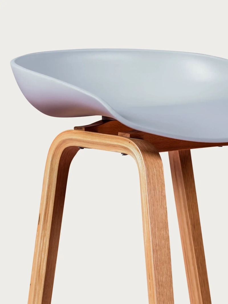 stool comforter with beech wood legs (63cm) - Daxer FurnMod - 17