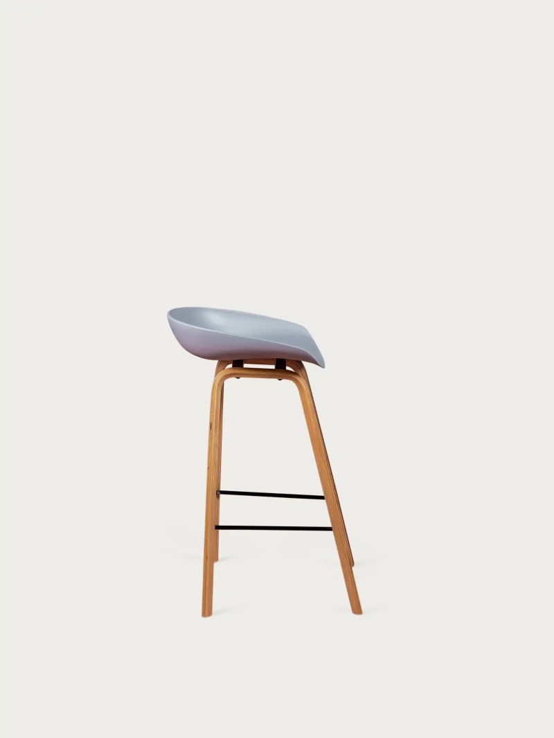 stool comforter with beech wood legs (63cm) - Daxer FurnMod - 15