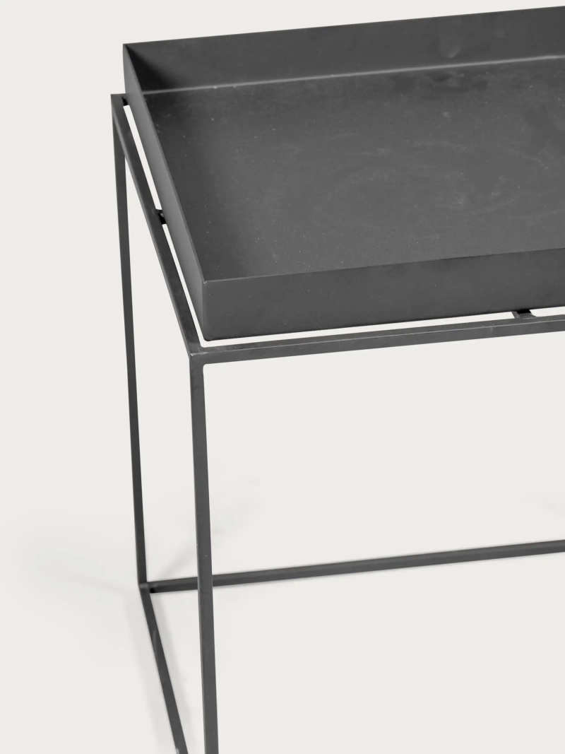 Square steel side table suitable for outdoor use - Sorento FurnMod - 1