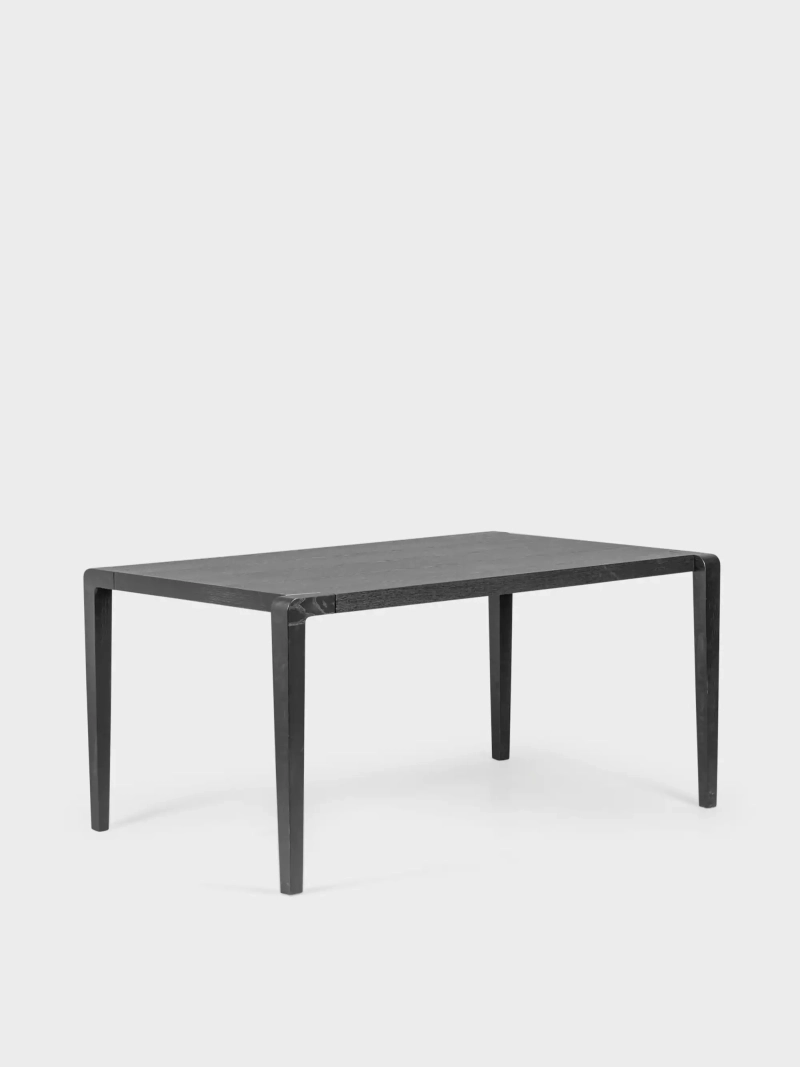 Mesa de comedor rectangular de madera de fresno (150x90) - Inmod FurnMod - 1