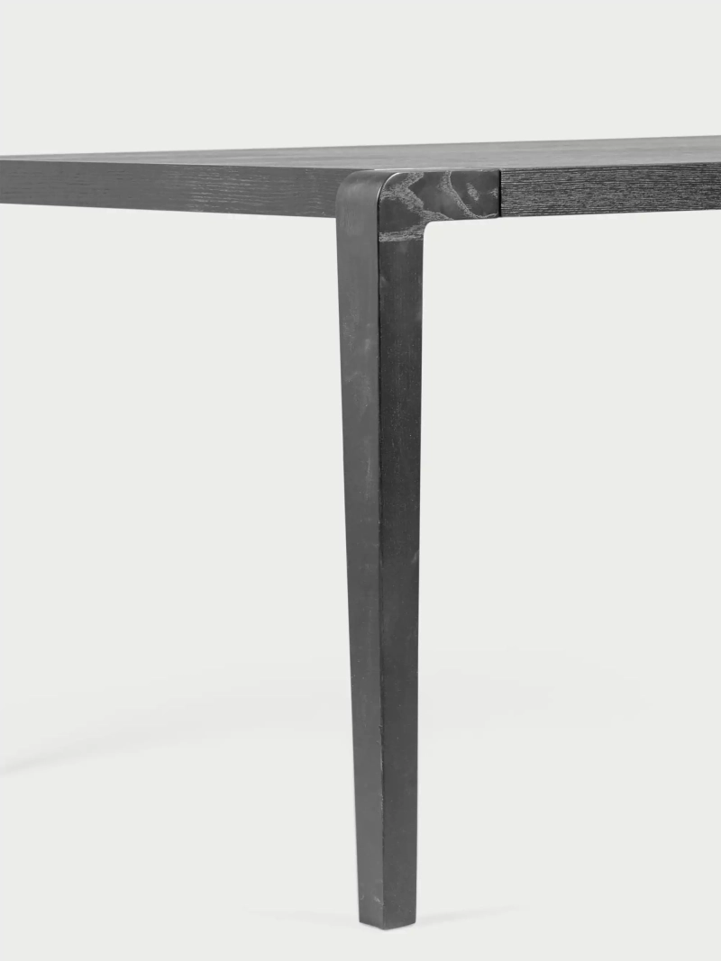 Table de salle à manger rectangulaire en frêne (150x90) - Inmod FurnMod - 5