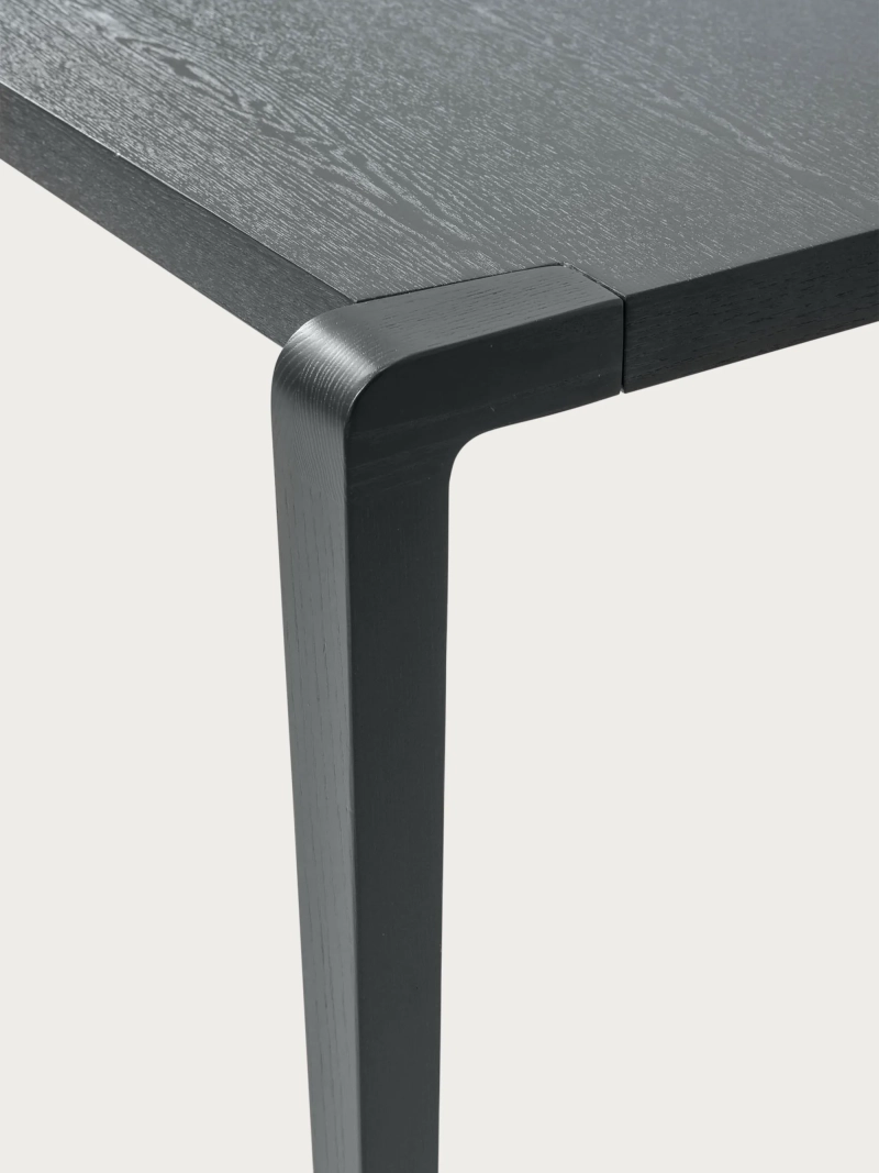 Mesa de comedor rectangular de madera de fresno (150x90) - Inmod FurnMod - 1