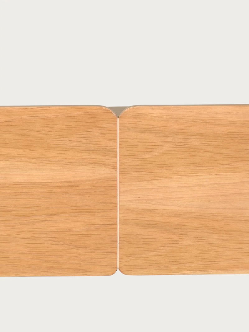 Nordic skrivebordsbord i massiv eg - Oakland FurnMod - 3