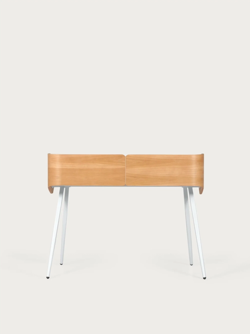 Nordic masă de birou din stejar masiv - Oakland FurnMod - 1