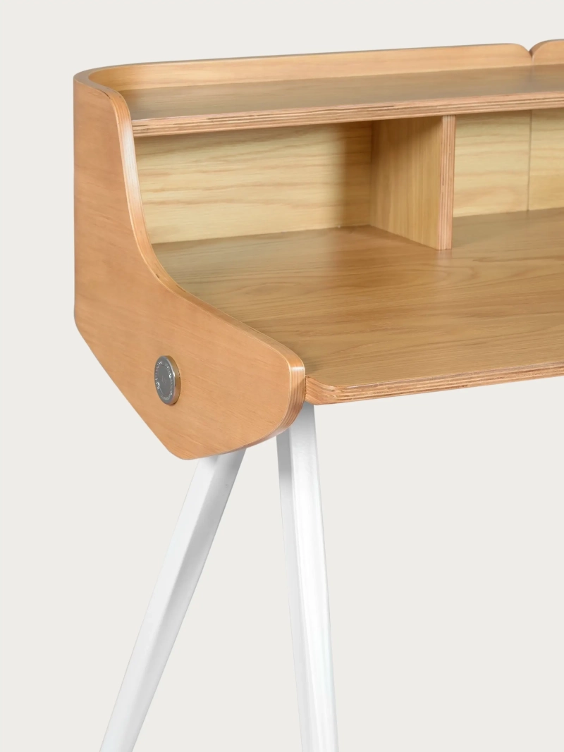 Nordic schreibtisch aus massiver Eiche - Oakland FurnMod - 5