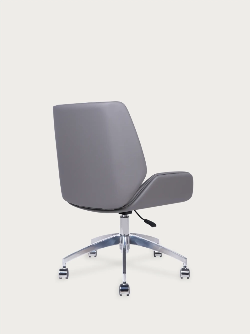 Sedia da ufficio imbottita in pelle sintetica - Nordic Colori FurnMod - 11