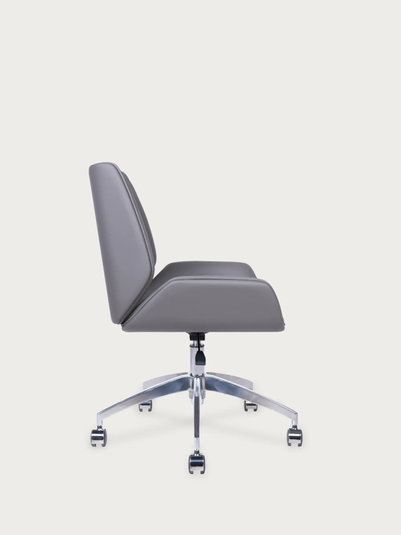 Sedia da ufficio imbottita in pelle sintetica - Nordic Colori FurnMod - 13