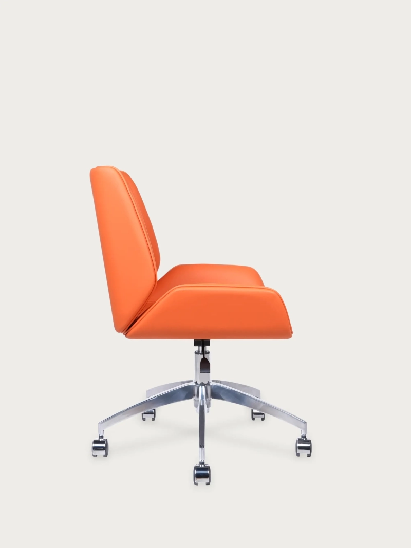 Silla de oficina tapizada en piel sintética - Nordic Colors FurnMod - 16