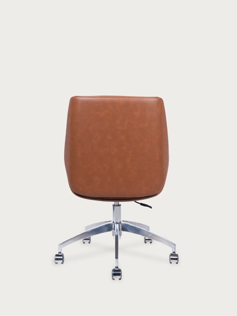 Silla de oficina tapizada en piel sintética - Nordic Colors FurnMod - 10