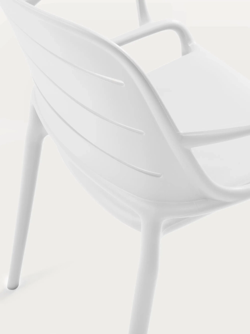 Plastic chair with armrests suitable for outdoor use - Sunset FurnMod - 40