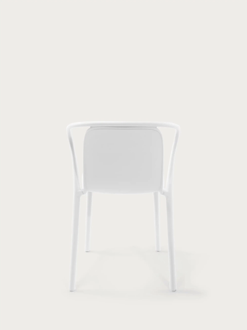 Silla de comedor apilable apta para jardín - Pierre FurnMod - 11