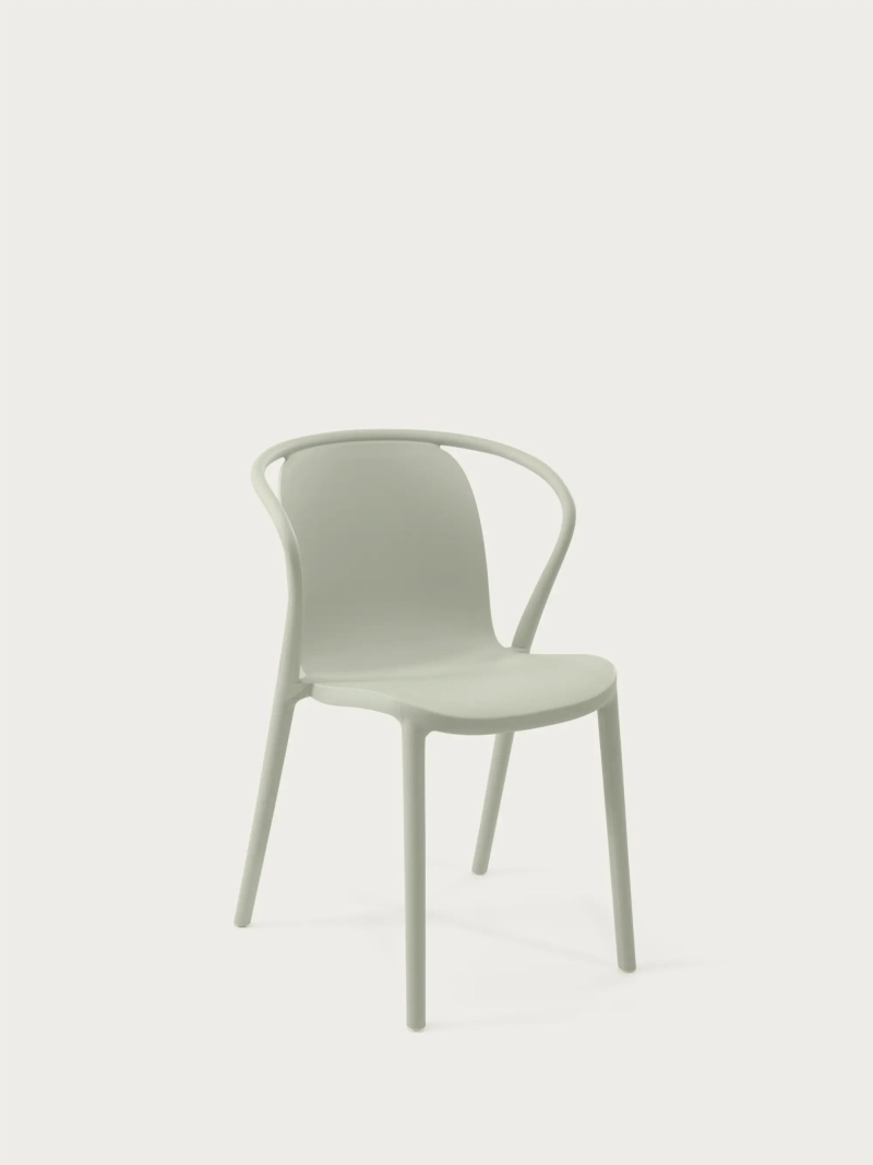 Silla de comedor apilable apta para jardín - Pierre FurnMod - 15