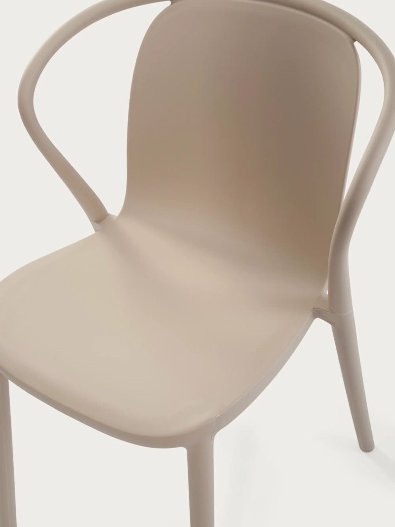 Sedia da pranzo impilabile adatta al giardino - Pierre FurnMod - 44