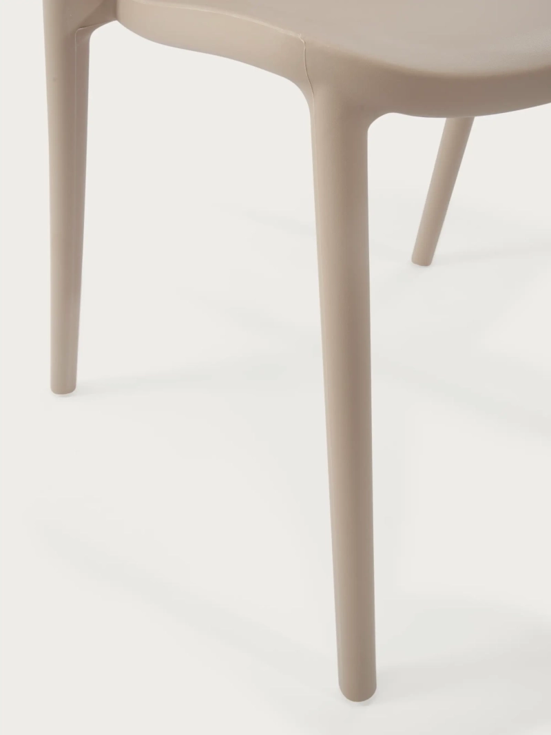 Silla de comedor apilable apta para jardín - Pierre FurnMod - 57