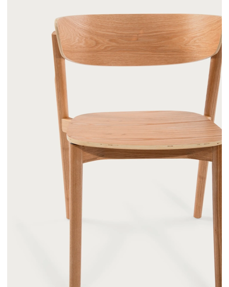 Dining chair in natural ash wood - Notorius FurnMod - 10