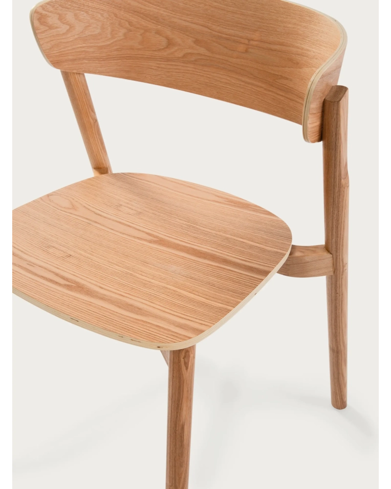 Dining chair in natural ash wood - Notorius FurnMod - 3
