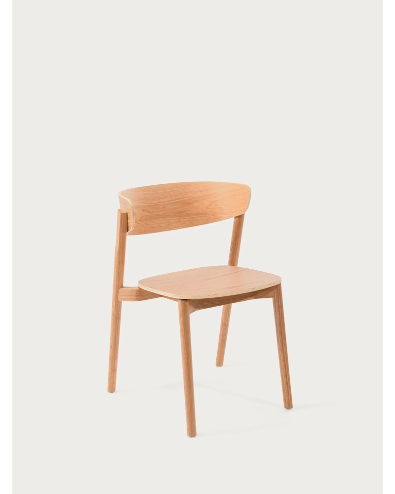 Dining chair in natural ash wood - Notorius FurnMod - 2