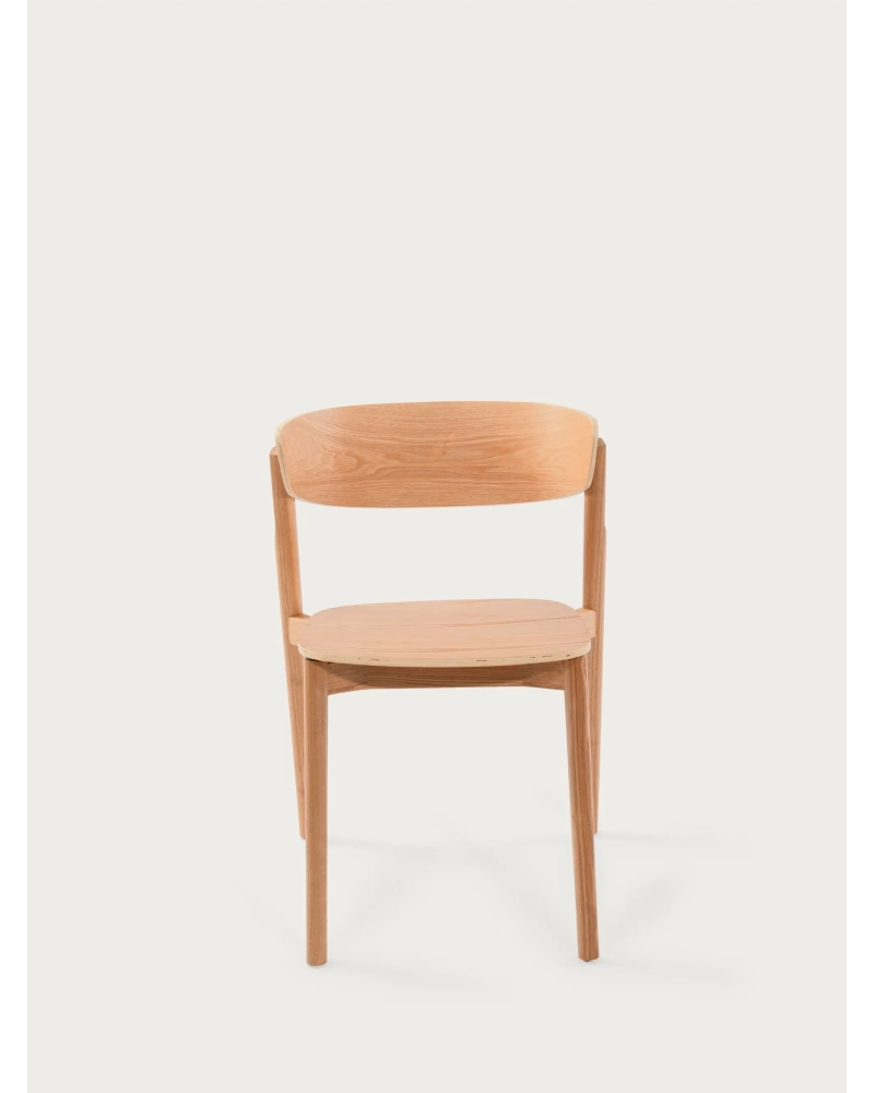 Silla de comedor en madera de fresno natural - Notorius FurnMod - 6