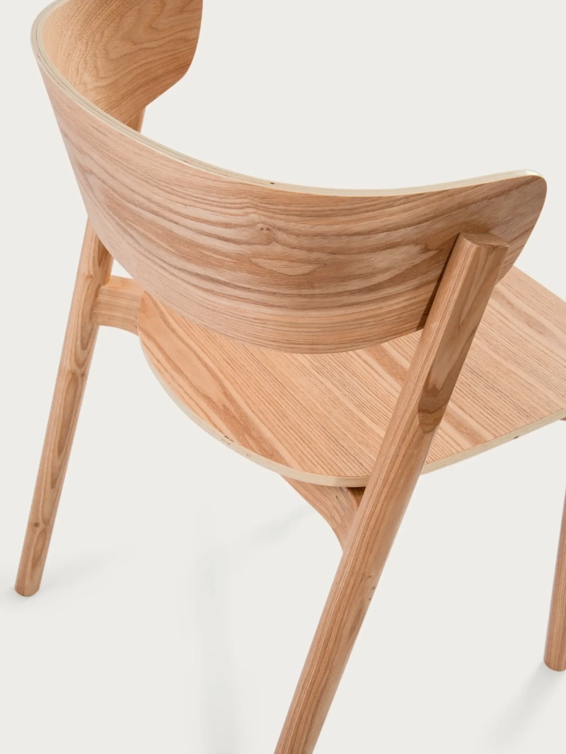 Dining chair in natural ash wood - Notorius FurnMod - 1