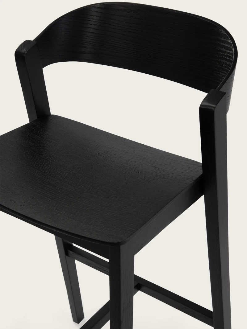 baarijakkara Skandinaavinen korkea tammi ja pähkinä - Soho FurnMod - 12