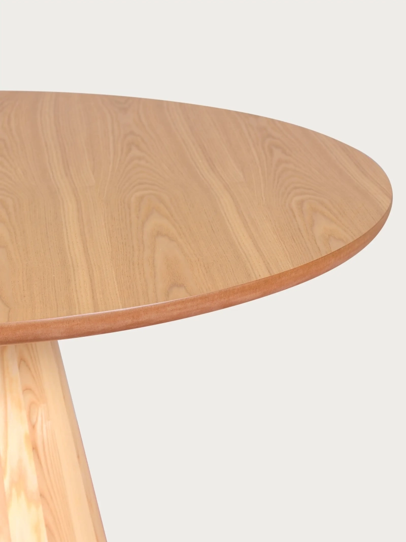 Jídelní stůl s centrální podnoží z jasanového dřeva (120 cm) - Nest FurnMod - 7