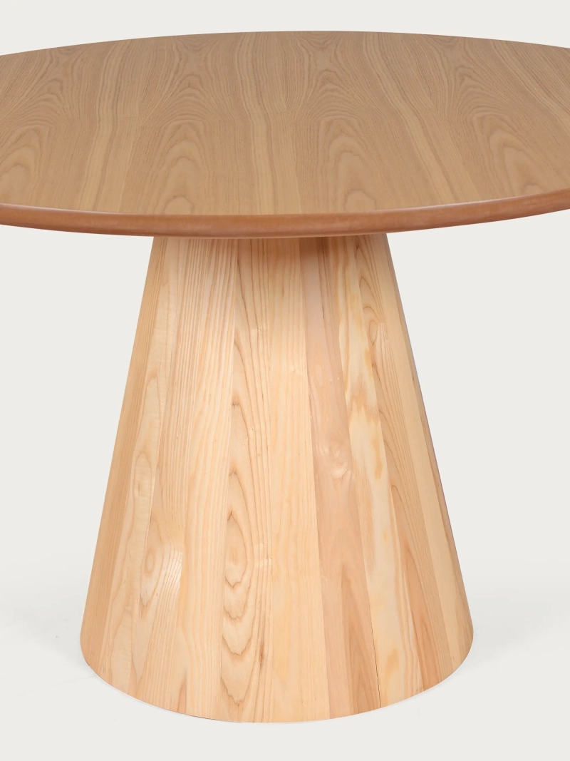 Ruokapöytä, jossa on keskeinen saarnijalusta (120cm) - Nest FurnMod - 9