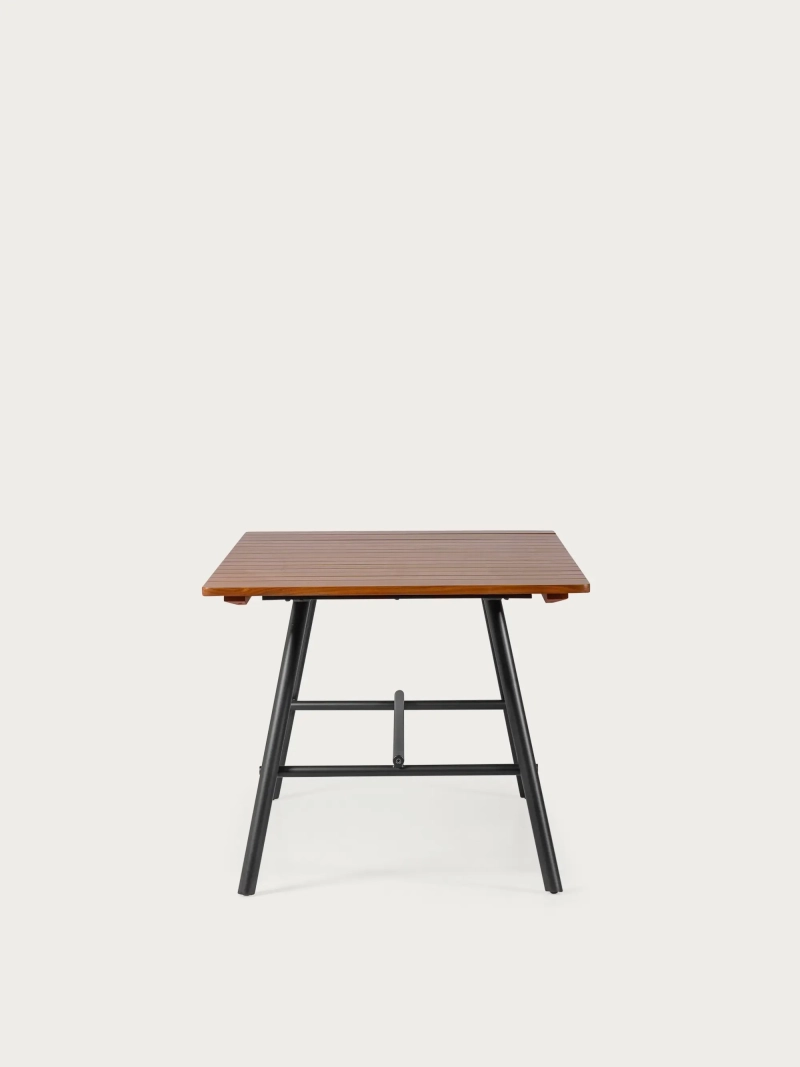 High-End Teollisuuspöytä (180x90cm) - High-End Industrial Solid Teak Wood Table (180x90cm) - Fare FurnMod - 7