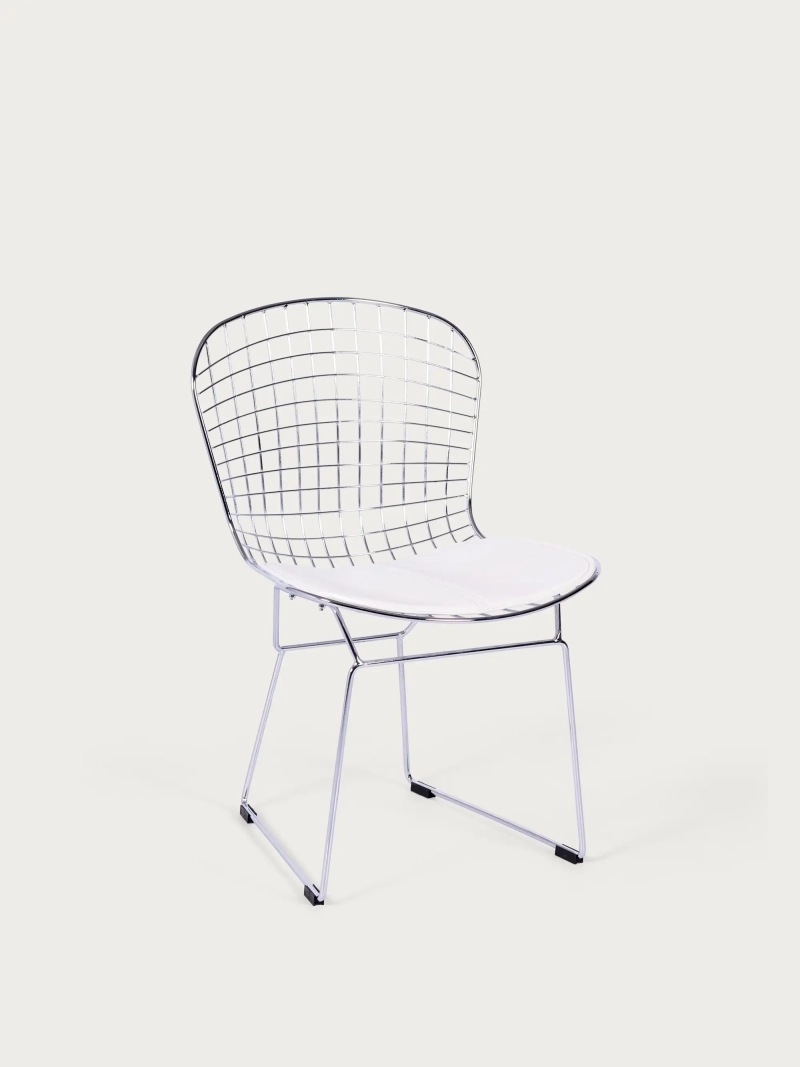 Ergonomic Stainless Steel Dining Chair - Berta FurnMod - 11