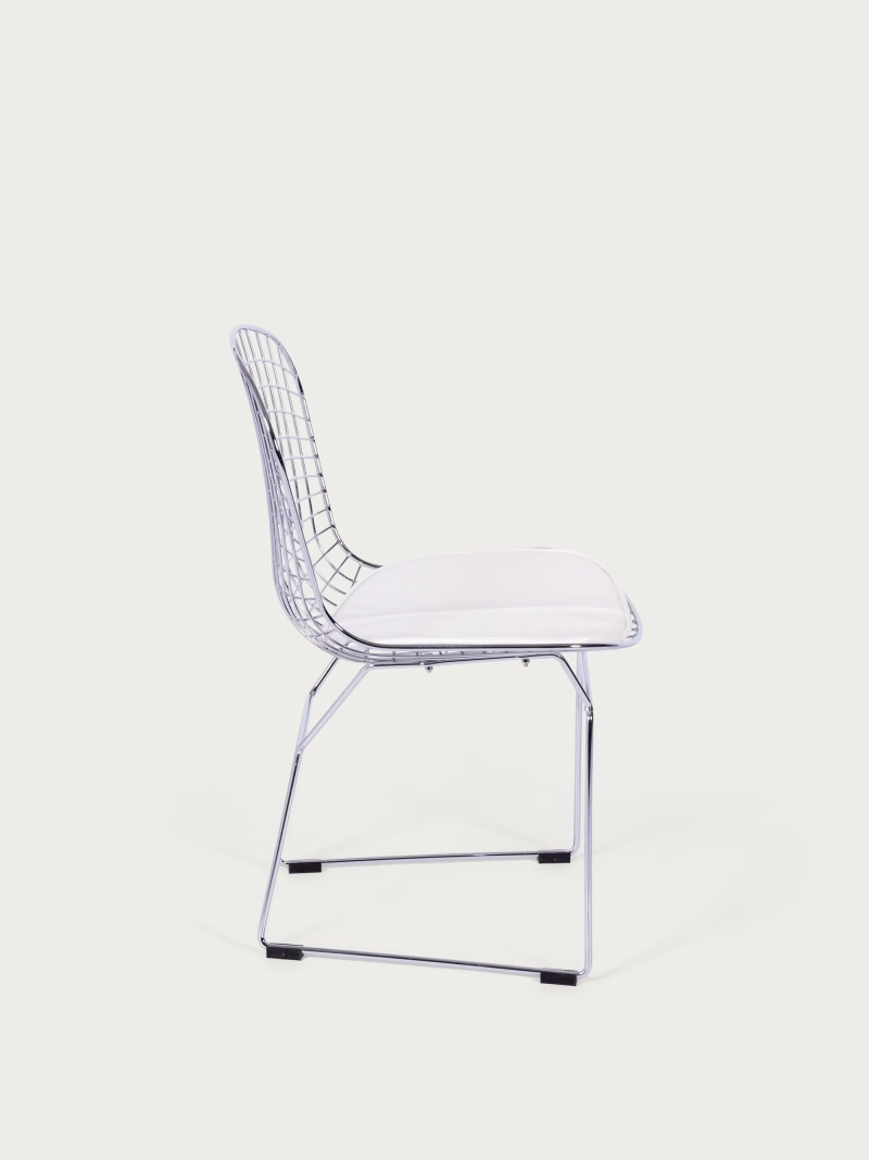 Ergonomischer Edelstahl-Esszimmerstuhl - Berta FurnMod - 10