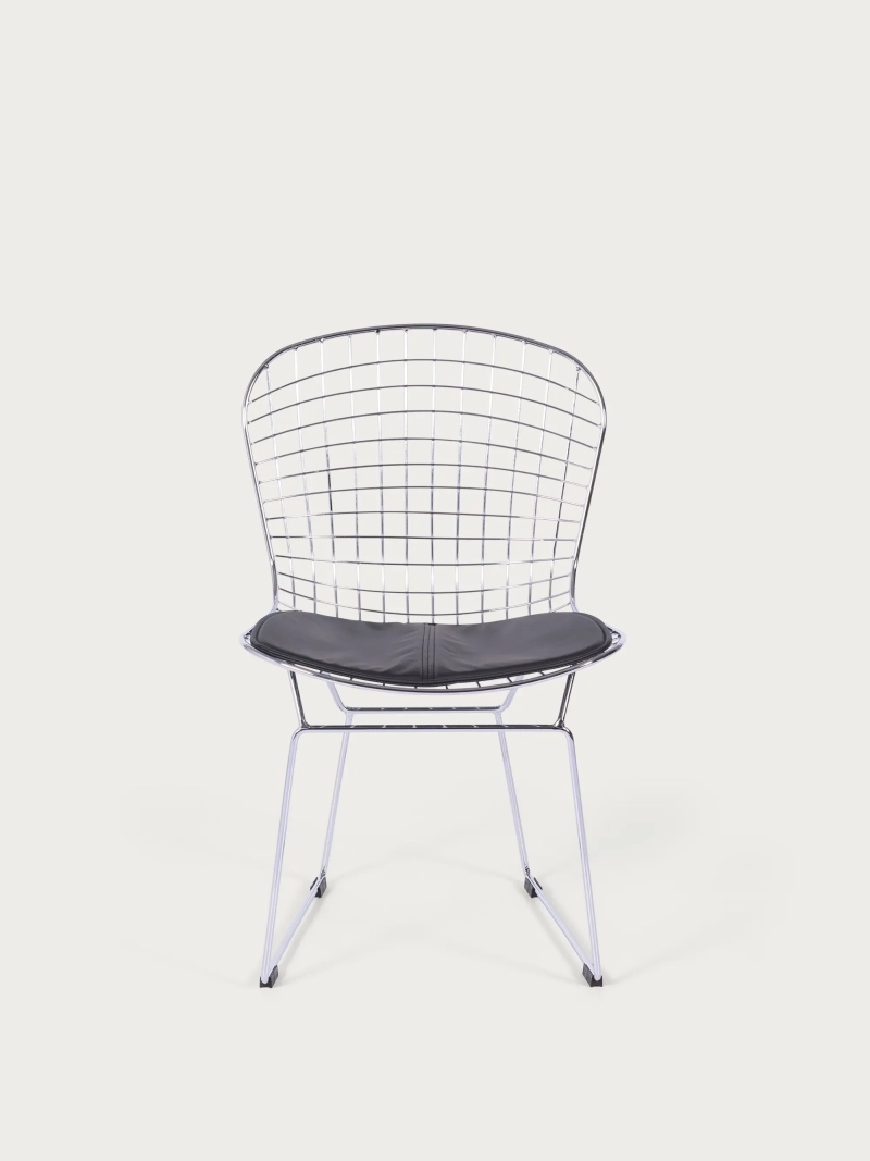 Scaun de masă ergonomic din oțel inoxidabil - Berta FurnMod - 1