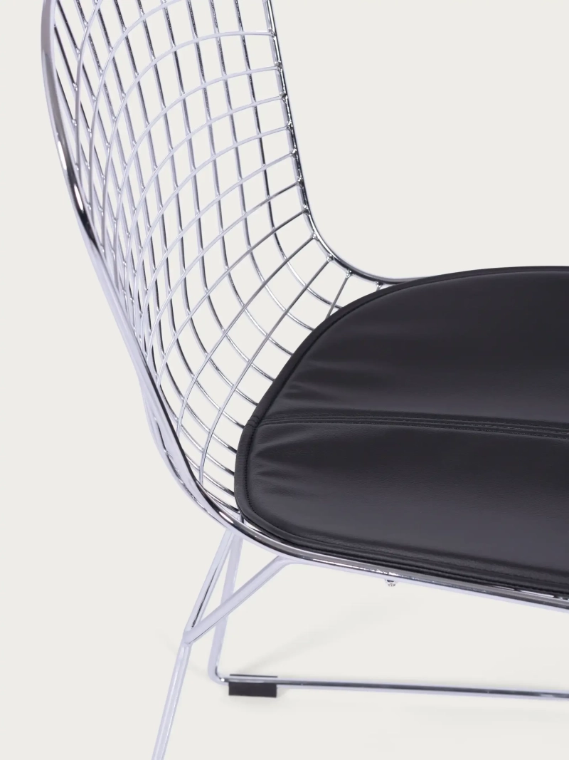 Ergonomiczne krzesło do jadalni ze stali nierdzewnej - Berta FurnMod - 1