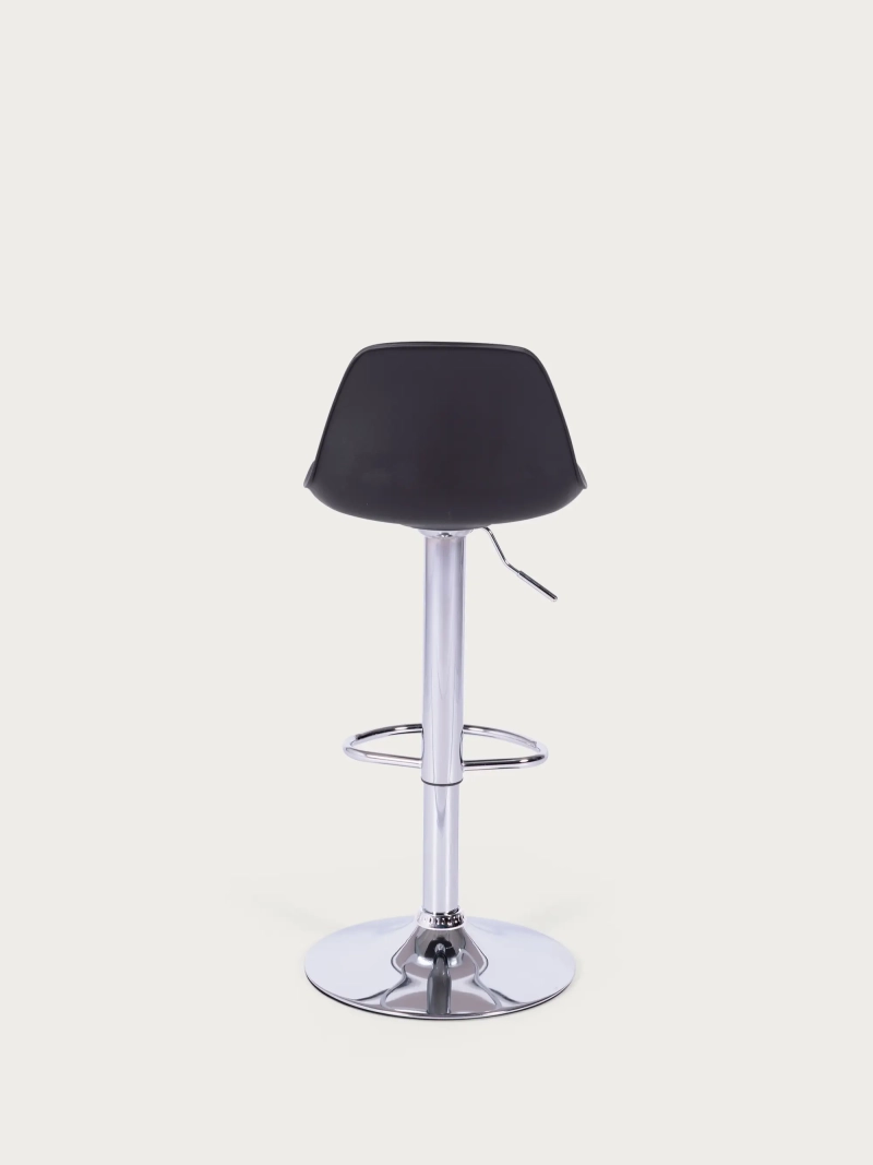 Justerbar barstol med vadderad dyna och fotstöd - Kansas FurnMod - 30
