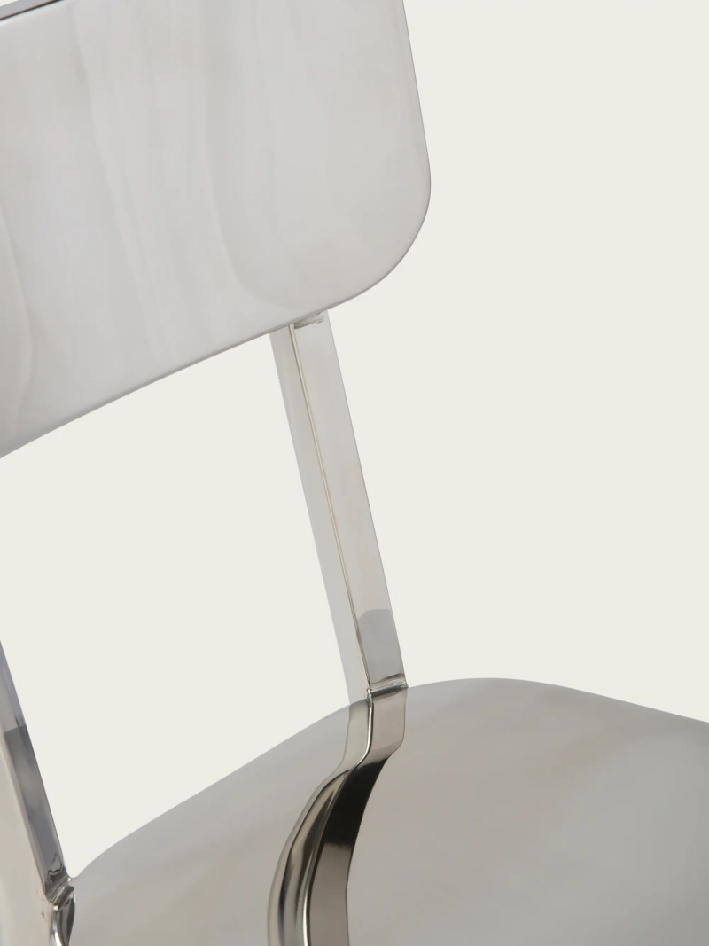 Silla de acero inoxidable - Delawere FurnMod - 1