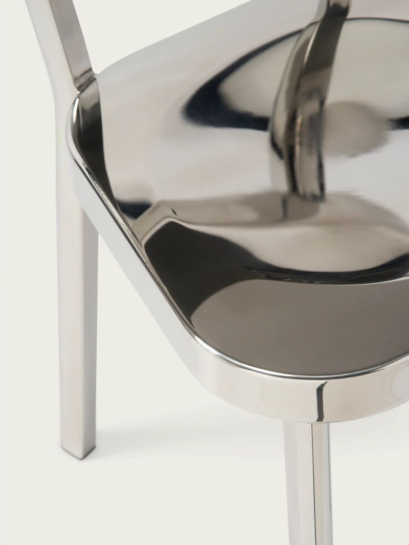 Silla de acero inoxidable - Delawere FurnMod - 1